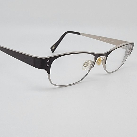 Kliik Denamrk K-462 936 Brown Grey Horn Rim Eyeglasses Frame 49-18-135 main image 5